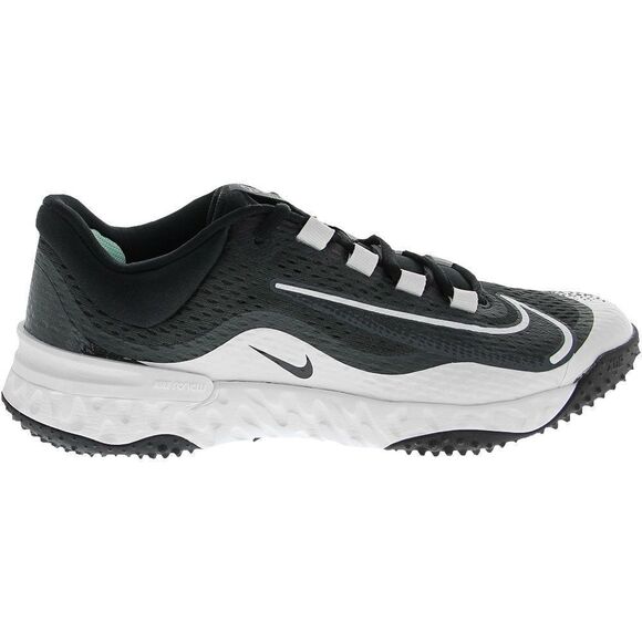 NEW-Nike-Alpha Huarache Elite 4 FastpitchTurf Shoes Black & White-womens Size 11 - Picture 2 of 16